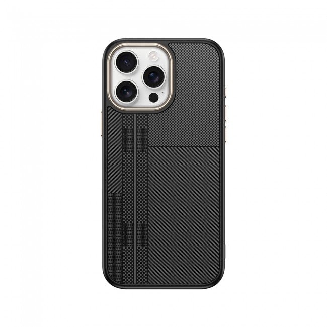 Apple iPhone 15 Pro Max Kılıf M-safe Şarj Özellikli Karbon Fiber Görünümlü Zore Antina Kapak Apple iPhone 15 Pro Max Kılıf M-safe Şarj Özellikli Karbon Fiber Görünümlü Zore Antina Kapak