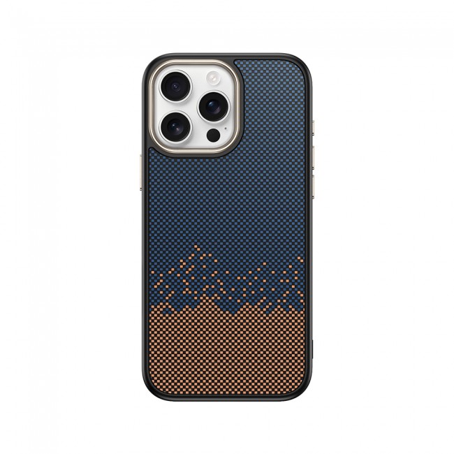 Apple iPhone 15 Pro Max Kılıf M-safe Şarj Özellikli Karbon Fiber Görünümlü Zore Antina Kapak Apple iPhone 15 Pro Max Kılıf M-safe Şarj Özellikli Karbon Fiber Görünümlü Zore Antina Kapak