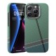 Apple iPhone 15 Pro Max Kılıf Magsafe Şarj Özellikli Karbon Fiber Tasarımlı Benks Passion Green ArmorAir Kevlar Kapak Apple iPhone 15 Pro Max Kılıf Magsafe Şarj Özellikli Karbon Fiber Tasarımlı Benks Passion Green ArmorAir Kevlar Kapak