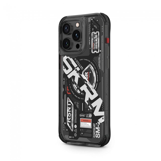 Apple iPhone 15 Pro Max Kılıf Magsafe Şarj Özellikli Katmanlı Makine Temalı SkinArma Ekho Kapak Apple iPhone 15 Pro Max Kılıf Magsafe Şarj Özellikli Katmanlı Makine Temalı SkinArma Ekho Kapak