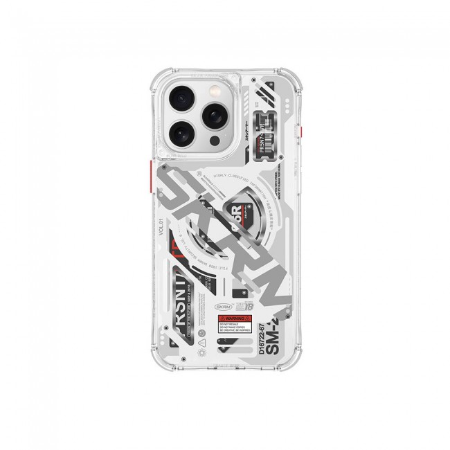 Apple iPhone 15 Pro Max Kılıf Magsafe Şarj Özellikli Katmanlı Makine Temalı SkinArma Ekho Kapak Apple iPhone 15 Pro Max Kılıf Magsafe Şarj Özellikli Katmanlı Makine Temalı SkinArma Ekho Kapak