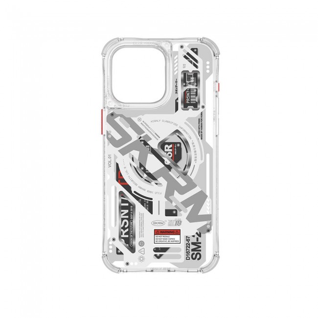 Apple iPhone 15 Pro Max Kılıf Magsafe Şarj Özellikli Katmanlı Makine Temalı SkinArma Ekho Kapak Apple iPhone 15 Pro Max Kılıf Magsafe Şarj Özellikli Katmanlı Makine Temalı SkinArma Ekho Kapak