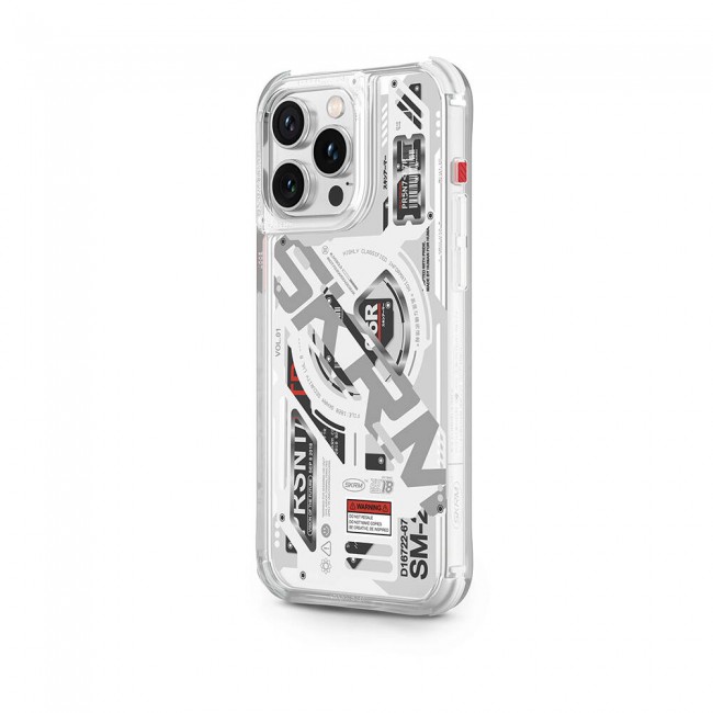 Apple iPhone 15 Pro Max Kılıf Magsafe Şarj Özellikli Katmanlı Makine Temalı SkinArma Ekho Kapak Apple iPhone 15 Pro Max Kılıf Magsafe Şarj Özellikli Katmanlı Makine Temalı SkinArma Ekho Kapak