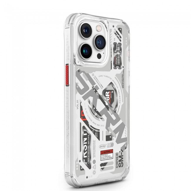 Apple iPhone 15 Pro Max Kılıf Magsafe Şarj Özellikli Katmanlı Makine Temalı SkinArma Ekho Kapak Apple iPhone 15 Pro Max Kılıf Magsafe Şarj Özellikli Katmanlı Makine Temalı SkinArma Ekho Kapak