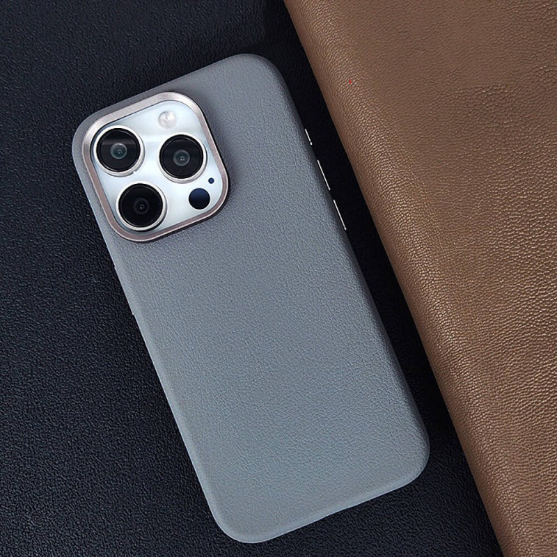 Bal-z Apple iPhone 15 Pro Max Kılıf M-safe Şarj Özellikli PU Deri  Adora Kapak