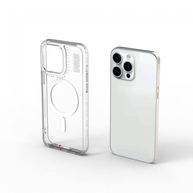 Apple iPhone 15 Pro Max Kılıf Magsafe Şarj Özellikli Şeffaf Transparan Wiwu Turkey D Serisi Kapak Apple iPhone 15 Pro Max Kılıf Magsafe Şarj Özellikli Şeffaf Transparan Wiwu Turkey D Serisi Kapak