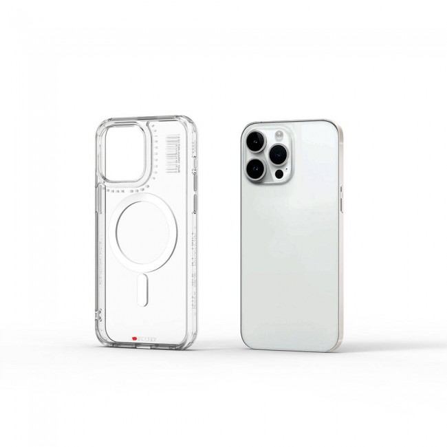 Apple iPhone 15 Pro Max Kılıf Magsafe Şarj Özellikli Şeffaf Transparan Wiwu Turkey D Serisi Kapak Apple iPhone 15 Pro Max Kılıf Magsafe Şarj Özellikli Şeffaf Transparan Wiwu Turkey D Serisi Kapak