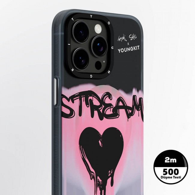 Apple iPhone 15 Pro Max Kılıf Magsafe Şarj Özellikli Shu Tasarımlı Youngkit Dreamland Serisi Kapak Apple iPhone 15 Pro Max Kılıf Magsafe Şarj Özellikli Shu Tasarımlı Youngkit Dreamland Serisi Kapak