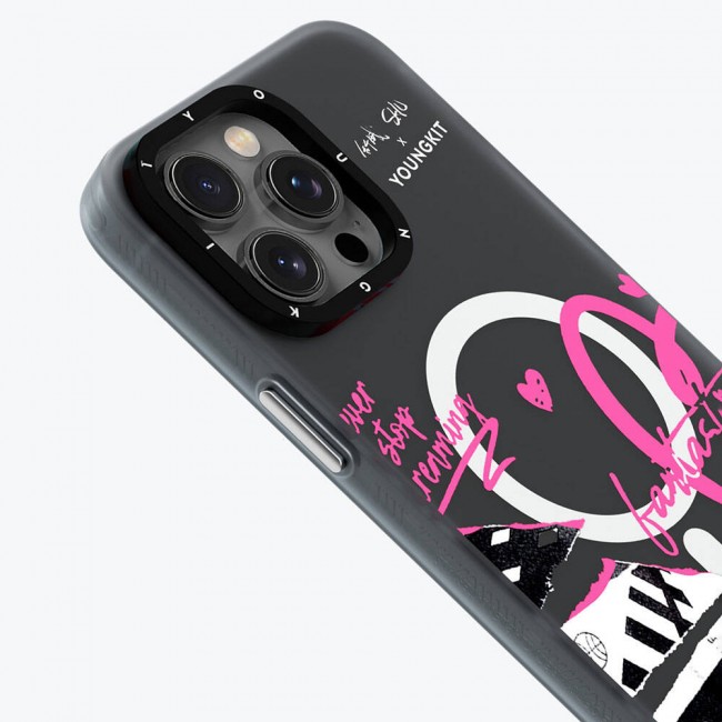 Apple iPhone 15 Pro Max Kılıf Magsafe Şarj Özellikli Shu Tasarımlı Youngkit Dreamland Serisi Kapak Apple iPhone 15 Pro Max Kılıf Magsafe Şarj Özellikli Shu Tasarımlı Youngkit Dreamland Serisi Kapak