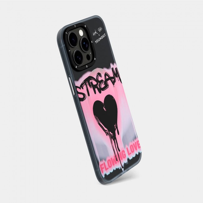 Apple iPhone 15 Pro Max Kılıf Magsafe Şarj Özellikli Shu Tasarımlı Youngkit Dreamland Serisi Kapak Apple iPhone 15 Pro Max Kılıf Magsafe Şarj Özellikli Shu Tasarımlı Youngkit Dreamland Serisi Kapak