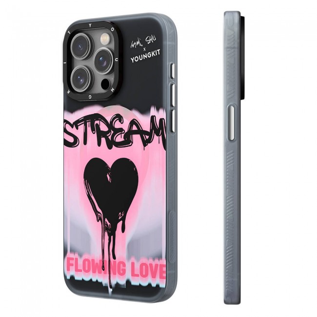 Apple iPhone 15 Pro Max Kılıf Magsafe Şarj Özellikli Shu Tasarımlı Youngkit Dreamland Serisi Kapak Apple iPhone 15 Pro Max Kılıf Magsafe Şarj Özellikli Shu Tasarımlı Youngkit Dreamland Serisi Kapak
