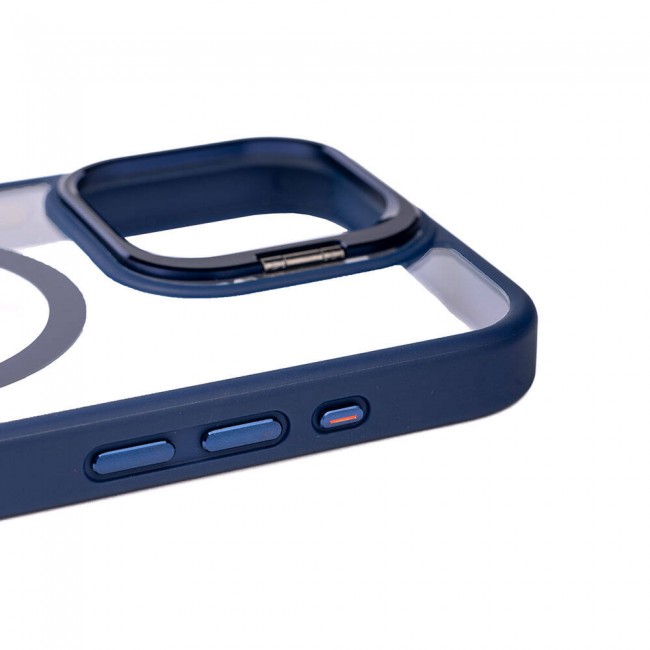 Apple iPhone 15 Pro Max Kılıf Magsafe Şarj Özellikli Standlı Zore Magsafe Klon Lensli Kapak Apple iPhone 15 Pro Max Kılıf Magsafe Şarj Özellikli Standlı Zore Magsafe Klon Lensli Kapak
