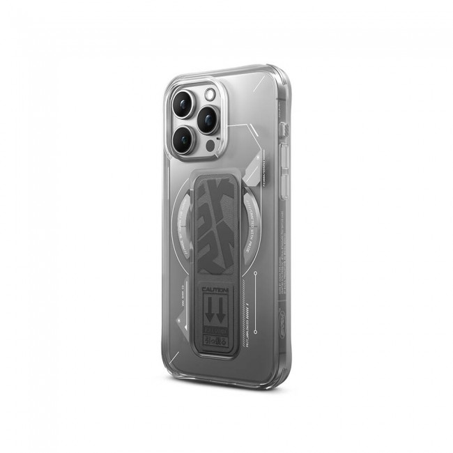 Apple iPhone 15 Pro Max Kılıf Magsafe Şarj Özellikli Teknoloji Desenli Standlı Skinarma Helio Kapak Apple iPhone 15 Pro Max Kılıf Magsafe Şarj Özellikli Teknoloji Desenli Standlı Skinarma Helio Kapak