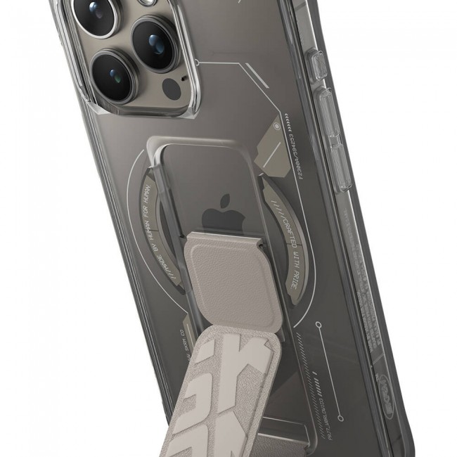 Apple iPhone 15 Pro Max Kılıf Magsafe Şarj Özellikli Teknoloji Desenli Standlı Skinarma Helio Kapak Apple iPhone 15 Pro Max Kılıf Magsafe Şarj Özellikli Teknoloji Desenli Standlı Skinarma Helio Kapak