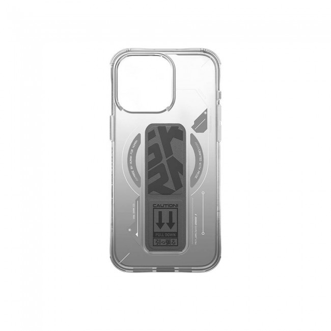Apple iPhone 15 Pro Max Kılıf Magsafe Şarj Özellikli Teknoloji Desenli Standlı Skinarma Helio Kapak Apple iPhone 15 Pro Max Kılıf Magsafe Şarj Özellikli Teknoloji Desenli Standlı Skinarma Helio Kapak