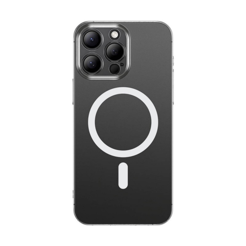 Bal-z Apple iPhone 15 Pro Max Kılıf M-safe Şarj Özellikli Toz Önleyici Zore Helo Kapak