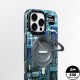 Apple iPhone 15 Pro Max Kılıf Magsafe Şarj Özellikli Youngkit 360° Standlı Technology Serisi Kapak Apple iPhone 15 Pro Max Kılıf Magsafe Şarj Özellikli Youngkit 360° Standlı Technology Serisi Kapak