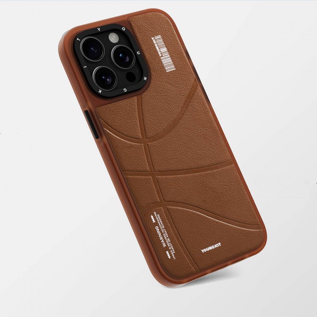 Apple iPhone 15 Pro Max Kılıf Magsafe Şarj Özellikli Youngkit Backboard Serisi Leather Kapak Apple iPhone 15 Pro Max Kılıf Magsafe Şarj Özellikli Youngkit Backboard Serisi Leather Kapak