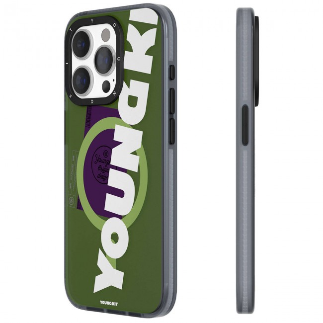 Apple iPhone 15 Pro Max Kılıf Magsafe Şarj Özellikli Youngkit Binfen Serisi Yazı Temalı Kapak Apple iPhone 15 Pro Max Kılıf Magsafe Şarj Özellikli Youngkit Binfen Serisi Yazı Temalı Kapak