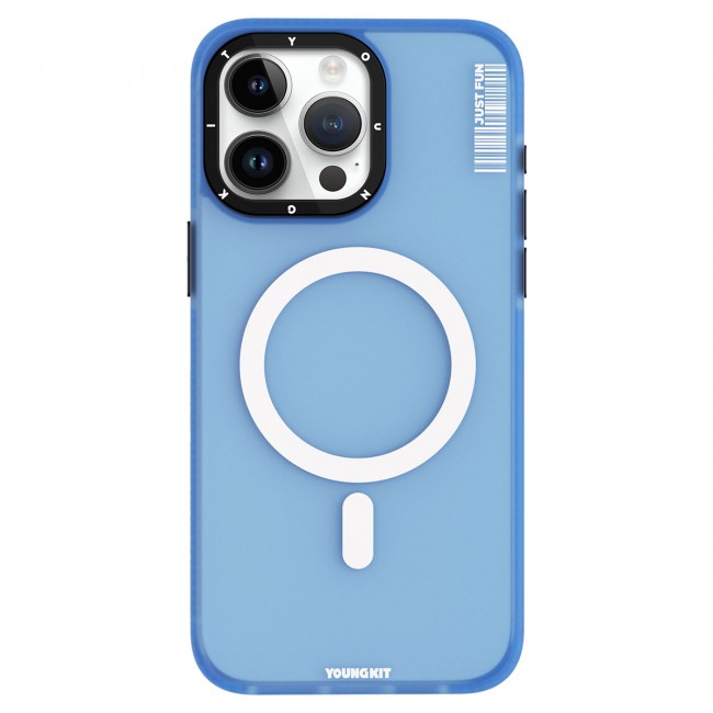 Apple iPhone 15 Pro Max Kılıf Magsafe Şarj Özellikli Youngkit Colored Sand Serisi Kapak Apple iPhone 15 Pro Max Kılıf Magsafe Şarj Özellikli Youngkit Colored Sand Serisi Kapak