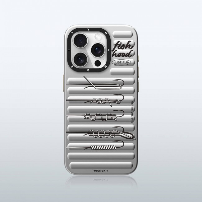 Apple iPhone 15 Pro Max Kılıf Magsafe Şarj Özellikli Youngkit Fishing Serisi Kapak Apple iPhone 15 Pro Max Kılıf Magsafe Şarj Özellikli Youngkit Fishing Serisi Kapak
