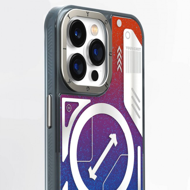 Apple iPhone 15 Pro Max Kılıf Magsafe Şarj Özellikli YoungKit Galaxy Serisi Kapak Apple iPhone 15 Pro Max Kılıf Magsafe Şarj Özellikli YoungKit Galaxy Serisi Kapak