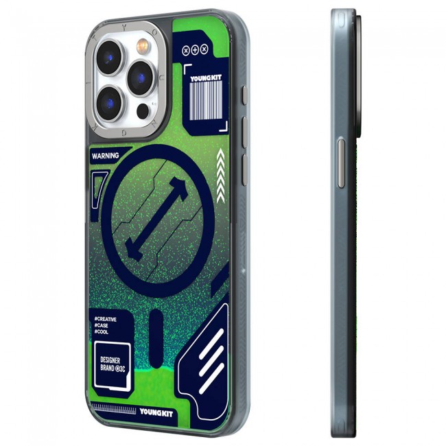 Apple iPhone 15 Pro Max Kılıf Magsafe Şarj Özellikli YoungKit Galaxy Serisi Kapak Apple iPhone 15 Pro Max Kılıf Magsafe Şarj Özellikli YoungKit Galaxy Serisi Kapak