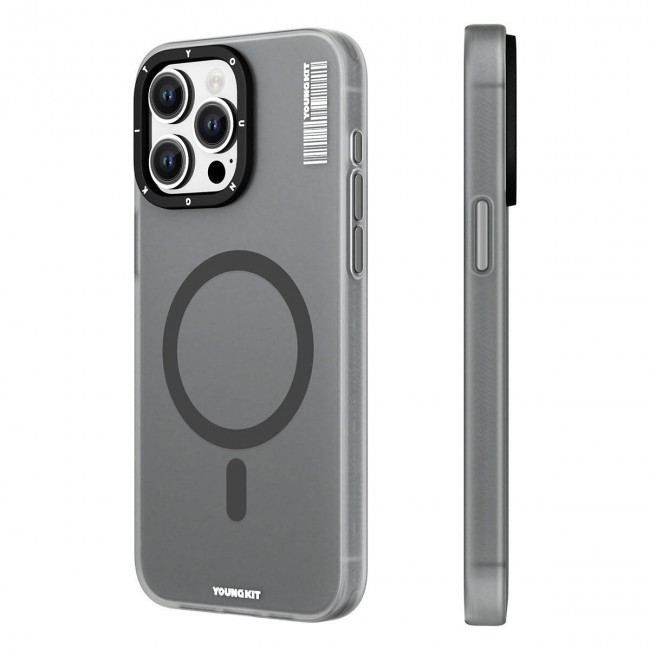 Apple iPhone 15 Pro Max Kılıf Magsafe Şarj Özellikli Youngkit Hidden Sand Serisi Kapak Apple iPhone 15 Pro Max Kılıf Magsafe Şarj Özellikli Youngkit Hidden Sand Serisi Kapak