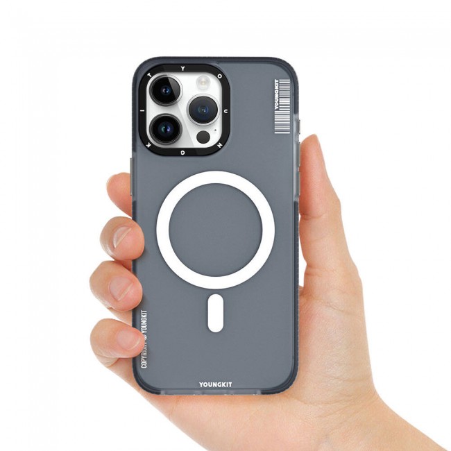Apple iPhone 15 Pro Max Kılıf Magsafe Şarj Özellikli Youngkit Jiansha Serisi Kapak Apple iPhone 15 Pro Max Kılıf Magsafe Şarj Özellikli Youngkit Jiansha Serisi Kapak