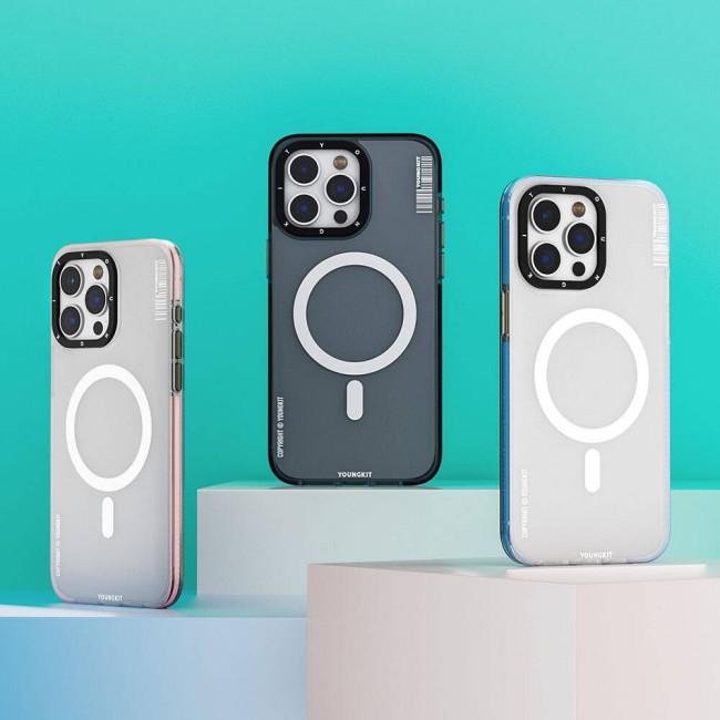 Apple iPhone 15 Pro Max Kılıf Magsafe Şarj Özellikli Youngkit Jiansha Serisi Kapak Apple iPhone 15 Pro Max Kılıf Magsafe Şarj Özellikli Youngkit Jiansha Serisi Kapak