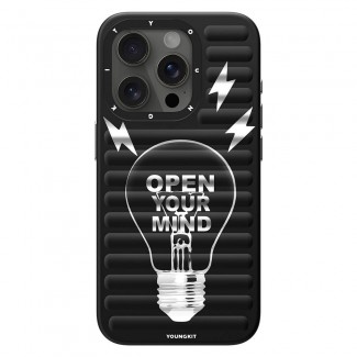Apple iPhone 15 Pro Max Kılıf M-safe Şarj Özellikli Youngkit Open Mind Serisi Kapak Apple iPhone 15 Pro Max Kılıf M-safe Şarj Özellikli Youngkit Open Mind Serisi Kapak
