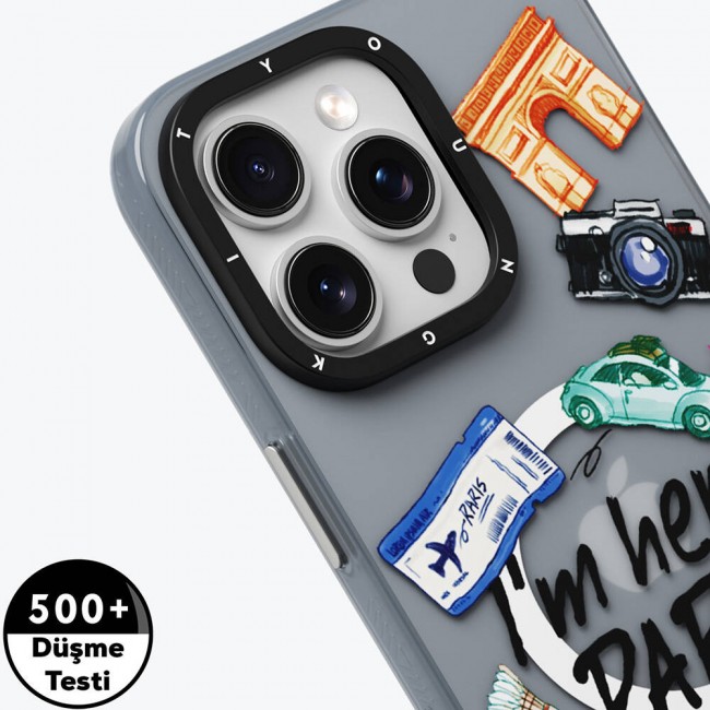 Apple iPhone 15 Pro Max Kılıf Magsafe Şarj Özellikli Youngkit in Paris Serisi Kapak Apple iPhone 15 Pro Max Kılıf Magsafe Şarj Özellikli Youngkit in Paris Serisi Kapak