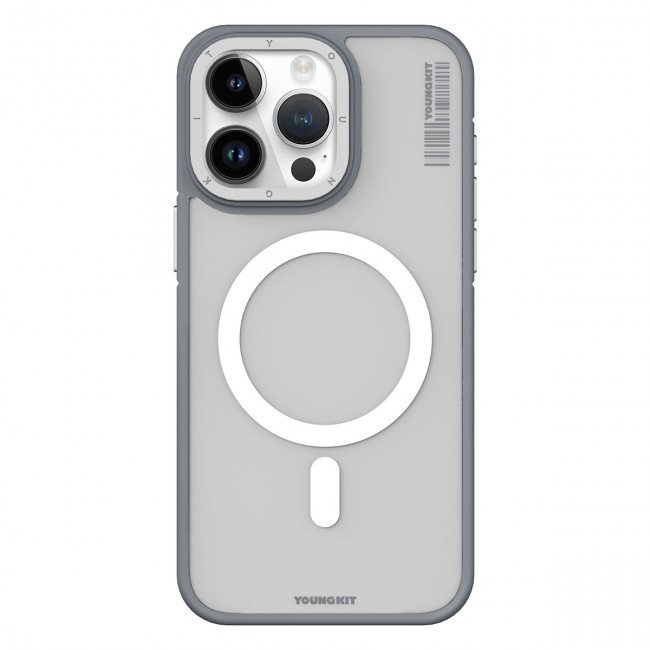Apple iPhone 15 Pro Max Kılıf Magsafe Şarj Özellikli Youngkit Rock Sand Serisi Kapak Apple iPhone 15 Pro Max Kılıf Magsafe Şarj Özellikli Youngkit Rock Sand Serisi Kapak