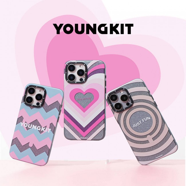 Apple iPhone 15 Pro Max Kılıf Magsafe Şarj Özellikli Youngkit Star Dazzle Serisi Kapak Apple iPhone 15 Pro Max Kılıf Magsafe Şarj Özellikli Youngkit Star Dazzle Serisi Kapak