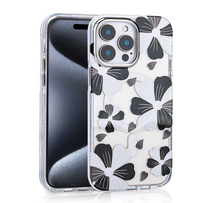 Bal-z Apple iPhone 15 Pro Max Kılıf M-safe Şarj Özellikli Zore Papat Kapak