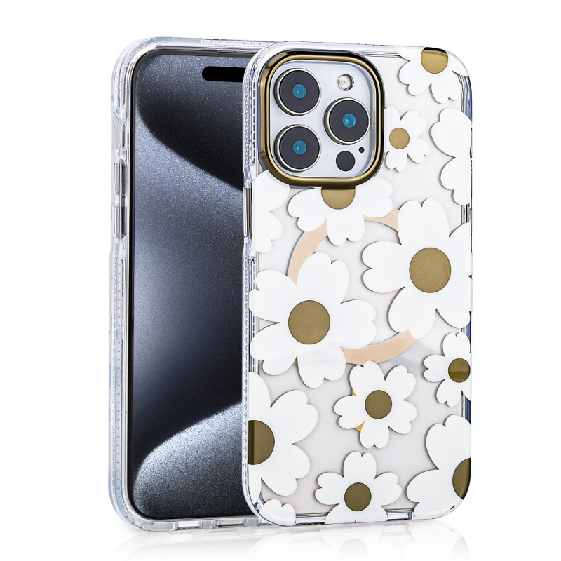 Bal-z Apple iPhone 15 Pro Max Kılıf M-safe Şarj Özellikli Zore Papat Kapak