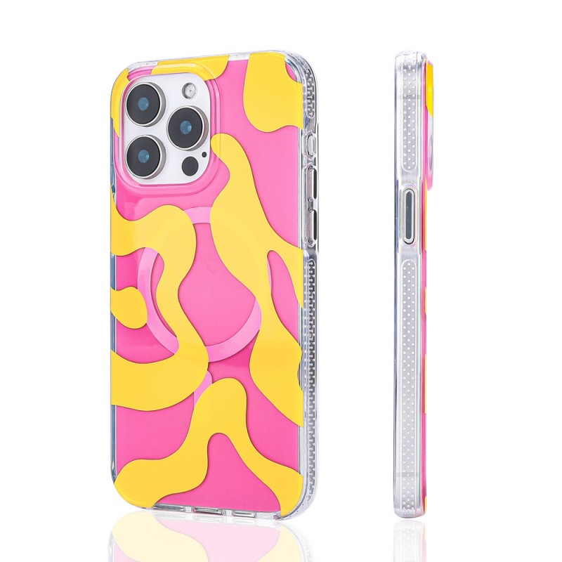 Bal-z Apple iPhone 15 Pro Max Kılıf M-safe Şarj Özellikli Zore Stilo Kapak