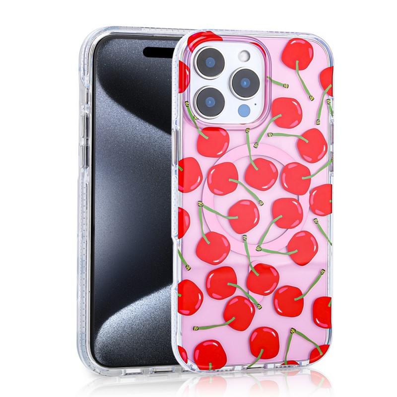 Bal-z Apple iPhone 15 Pro Max Kılıf M-safe Şarj Özellikli Zore Stilo Kapak