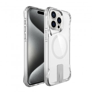 Apple iPhone 15 Pro Max Kılıf M-safe Şarj Özellikli Zore T-Max Standlı Kapak Apple iPhone 15 Pro Max Kılıf M-safe Şarj Özellikli Zore T-Max Standlı Kapak