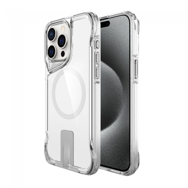Apple iPhone 15 Pro Max Kılıf Magsafe Şarj Özellikli Zore T-Max Standlı Kapak Apple iPhone 15 Pro Max Kılıf Magsafe Şarj Özellikli Zore T-Max Standlı Kapak