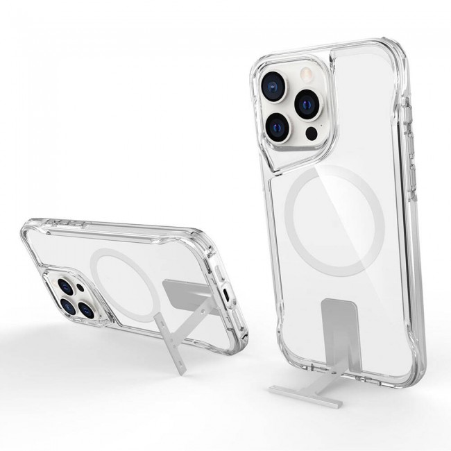 Apple iPhone 15 Pro Max Kılıf Magsafe Şarj Özellikli Zore T-Max Standlı Kapak Apple iPhone 15 Pro Max Kılıf Magsafe Şarj Özellikli Zore T-Max Standlı Kapak