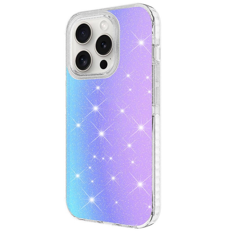 Bal-z Apple iPhone 15 Pro Max Kılıf Parlak Renk Geçişli  Velle Kapak