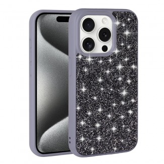 Apple iPhone 15 Pro Max Kılıf Parlak Taşlı Tasarım Zore Pırlanta Kapak Apple iPhone 15 Pro Max Kılıf Parlak Taşlı Tasarım Zore Pırlanta Kapak