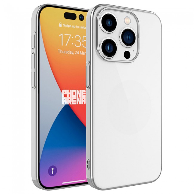 Apple iPhone 15 Pro Max Kılıf Sert PC Renkli Çerçeveli Zore Riksos Kapak Apple iPhone 15 Pro Max Kılıf Sert PC Renkli Çerçeveli Zore Riksos Kapak
