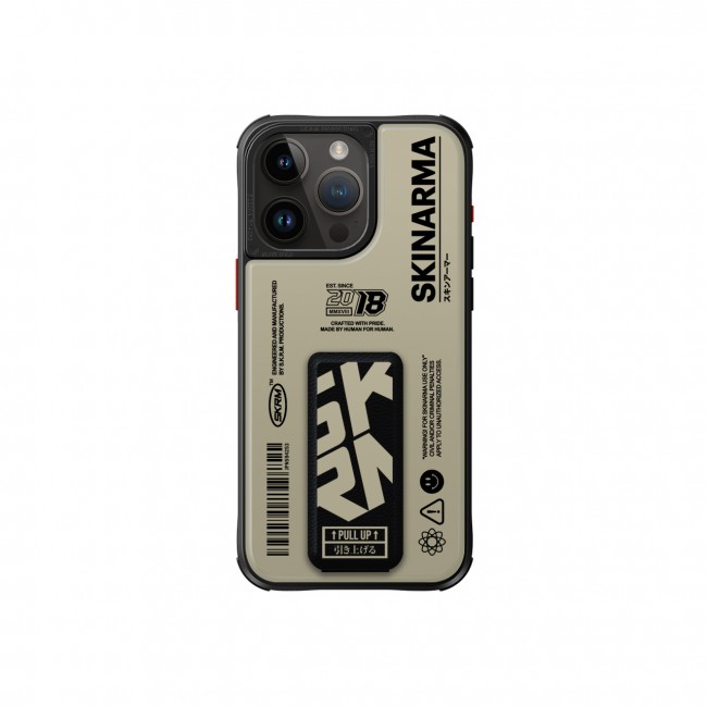 Apple iPhone 15 Pro Max Kılıf SkinArma Desenli Airbag Tasarımlı Standlı Spunk Kapak Apple iPhone 15 Pro Max Kılıf SkinArma Desenli Airbag Tasarımlı Standlı Spunk Kapak