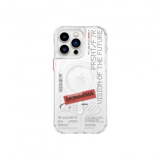 Apple iPhone 15 Pro Max Kılıf SkinArma M-safe Şarj Özellikli Yazı Desenli Airbag Tasarımlı Orion Kapak Apple iPhone 15 Pro Max Kılıf SkinArma M-safe Şarj Özellikli Yazı Desenli Airbag Tasarımlı Orion Kapak