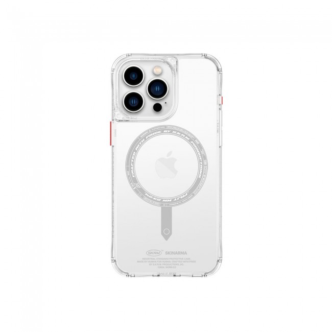 Apple iPhone 15 Pro Max Kılıf SkinArma Şeffaf Airbag Tasarımlı Magsafe Şarj Özellikli Saido Kapak Apple iPhone 15 Pro Max Kılıf SkinArma Şeffaf Airbag Tasarımlı Magsafe Şarj Özellikli Saido Kapak