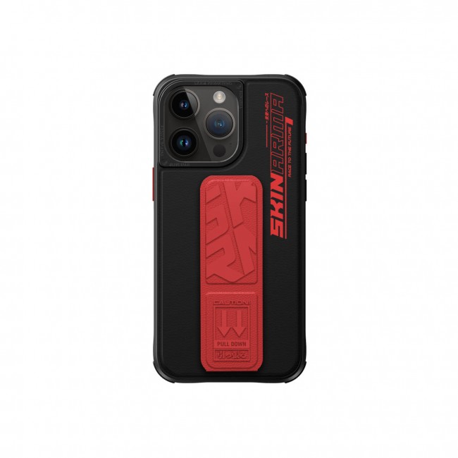 Apple iPhone 15 Pro Max Kılıf SkinArma Standlı Deri Görünümlü Slate Kapak Apple iPhone 15 Pro Max Kılıf SkinArma Standlı Deri Görünümlü Slate Kapak