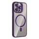 Apple iPhone 15 Pro Max Kılıf Standlı ve Kamera Lens Hediyeli M-Safe Şarj Özellikli Zore Etro Kapak Apple iPhone 15 Pro Max Kılıf Standlı ve Kamera Lens Hediyeli M-Safe Şarj Özellikli Zore Etro Kapak