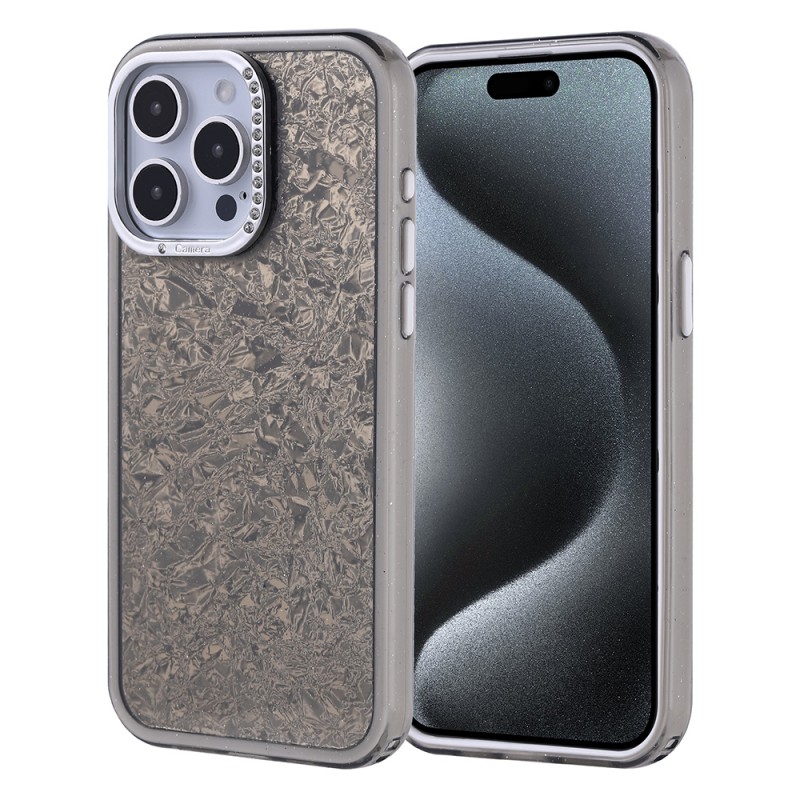 Bal-z Apple iPhone 15 Pro Max Kılıf Taşlı Tasarımlı Zore Kapi Kapak